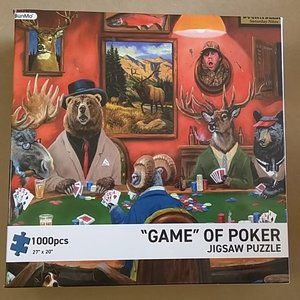 1000 pc Jigsaw Puzzle - Game of Poker